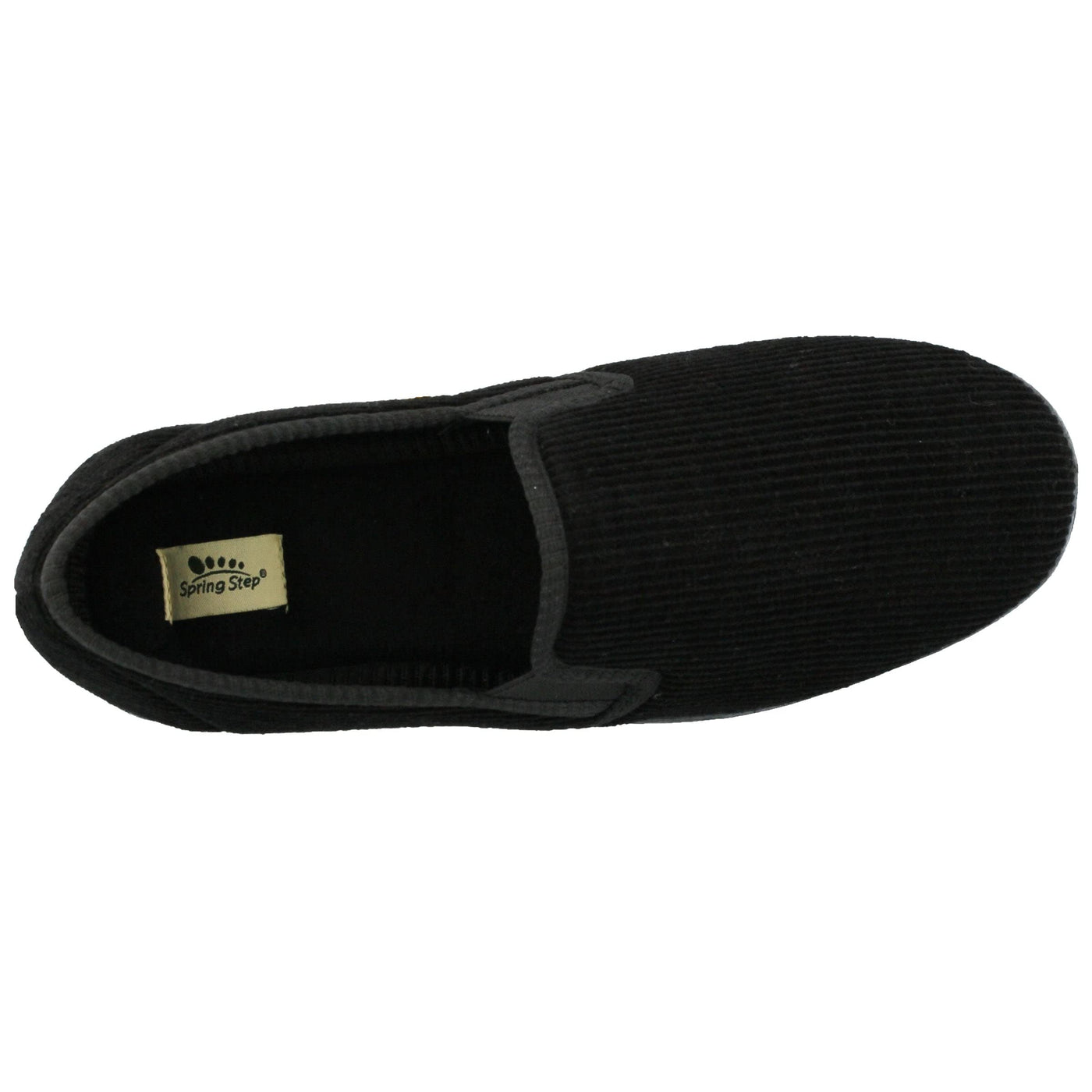 Spring Step Men ADAM Black Shoe US 6-6.5