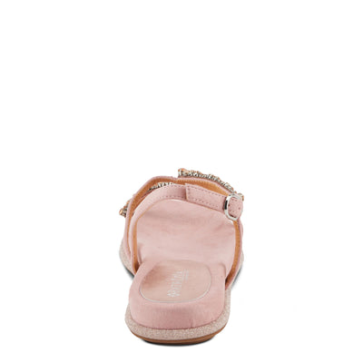 PATRIZIA Women's SHINYQUEEN Flat Sandals Tan EU 38 / US 7.5-8