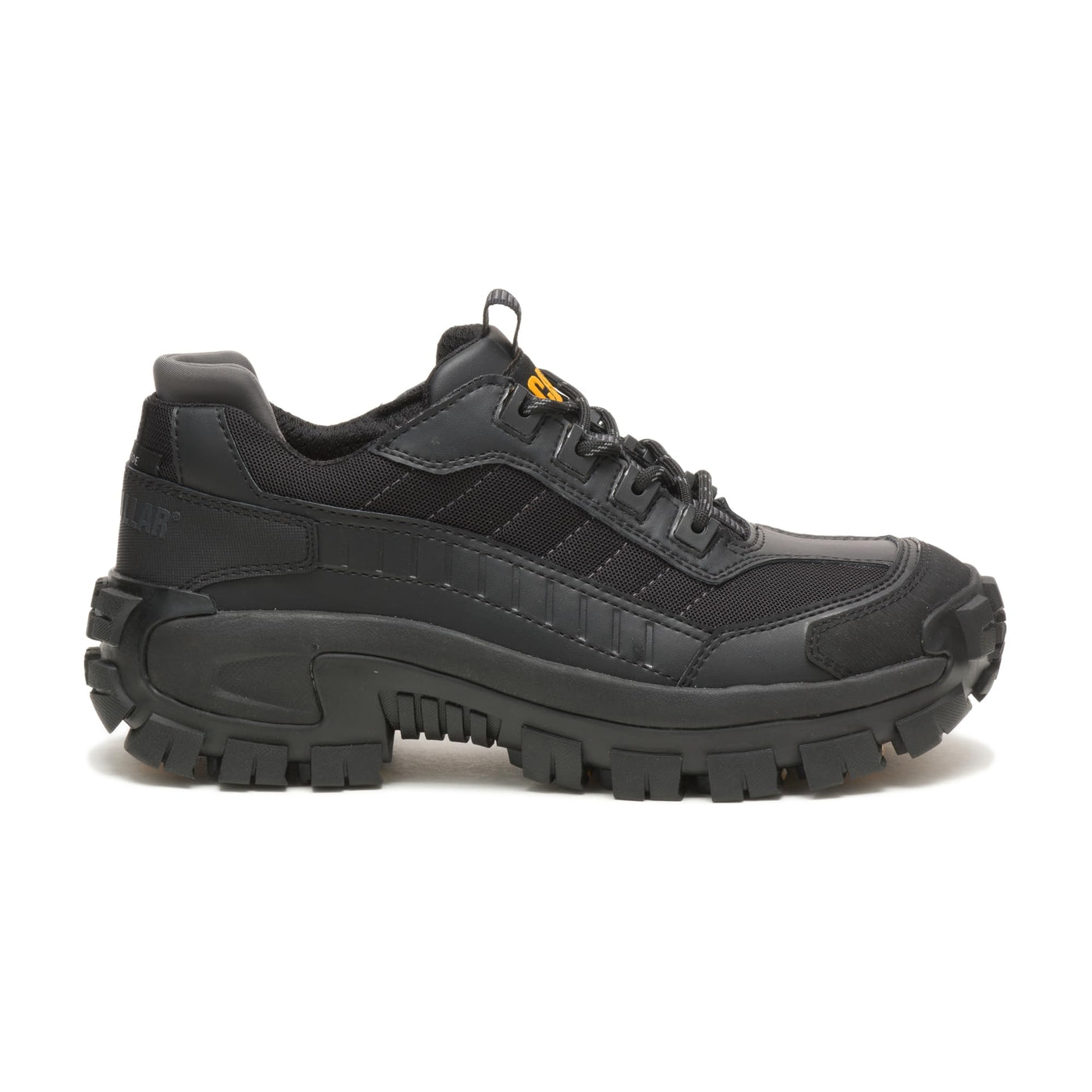 CAT Footwear Men's Invader Steel Toe Work Shoe, Black, 9.5