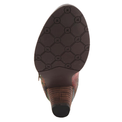 Spring Step L'Artiste Graphic Shoes for Women - Comfortable Womens Booties - Ladies Shoes with Zipper Closure and Microsuede Insole - Black Multi EU 36 / US 5.5-6