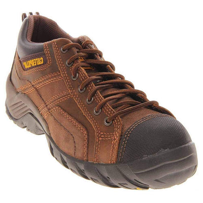 CAT Footwear Mens Argon Composite Toe Work Shoes Casual Work & Safety Shoes, Brown