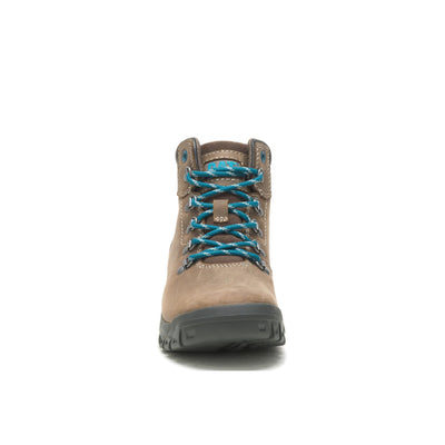 CAT Footwear Women's Mae Waterproof Construction Boot, Bay Leaf, 7.5