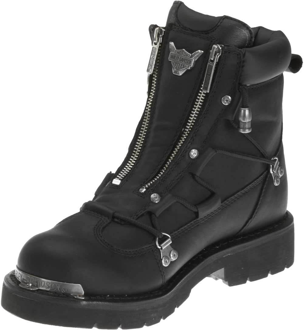 Harley-Davidson Men's Brake Light Riding Boot,Black,14 M