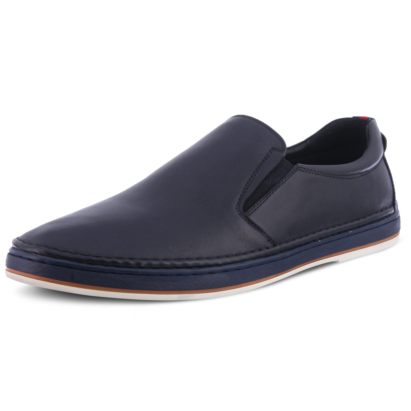 Spring Step Men's Lugano Slip-On Shoe Black EU 40 / US 7-7.5