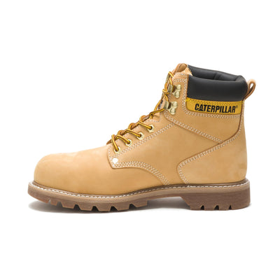 Cat Footwear Men's Second Shift Steel Toe Work Boot, Honey, 11