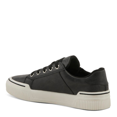 PATRIZIA Women's DARAH Fashion Sneakers with Functional Zipper, Lace Keeper, and Comfortable Fit