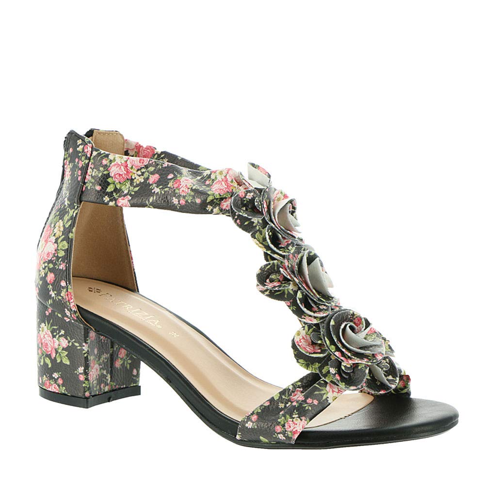 PATRIZIA Women's Quinteel-Flw Black Multi EU 39 / US 8.5