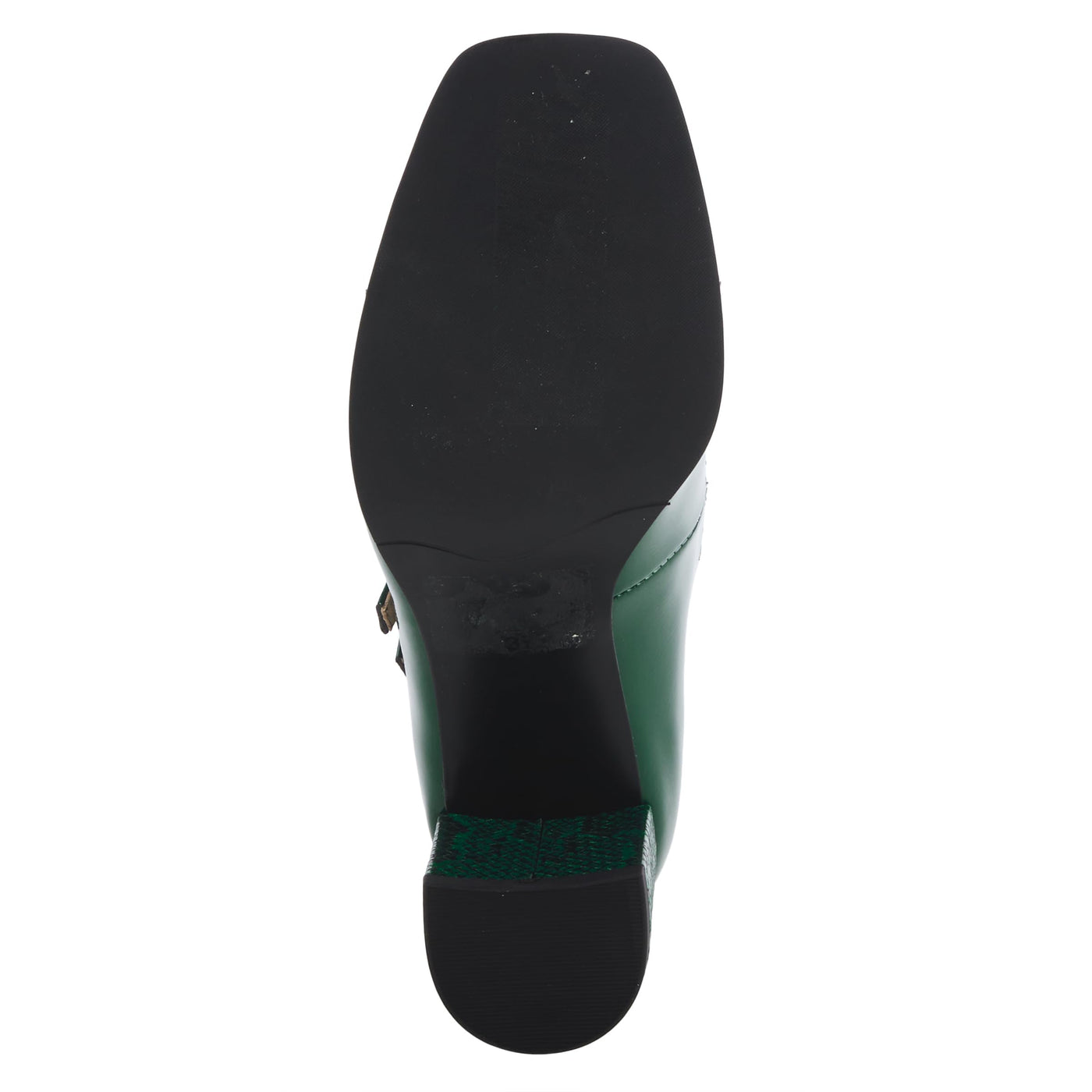 Azura Women's Auraquartz Leather Heeled Mary Jane Shoe Green Multi Patent EU 40 / US 9