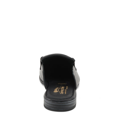 Spring Step Cavanagh Women's All-Leather Slip-On Mules with Tonal Rolled Leather Detail Camel EU 38 / US 7.5-8