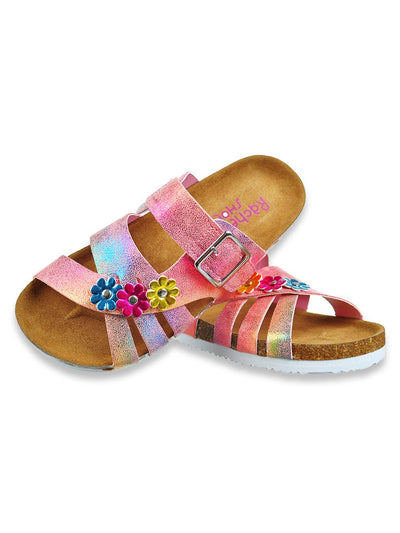 Rachel Kids Girl's Drew (Little Kid/Big Kid) Pink Rainbow 4 Big Kid M