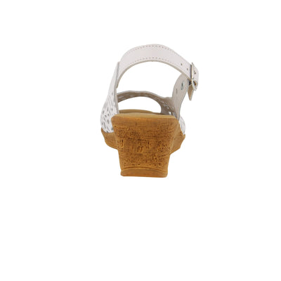 Spring Step Women's Footsie Slide Sandal White EU 40 / US 9
