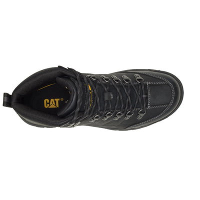 Cat Footwear Men's Threshold Waterproof Soft Toe Work Boot, Black, 12 Wide