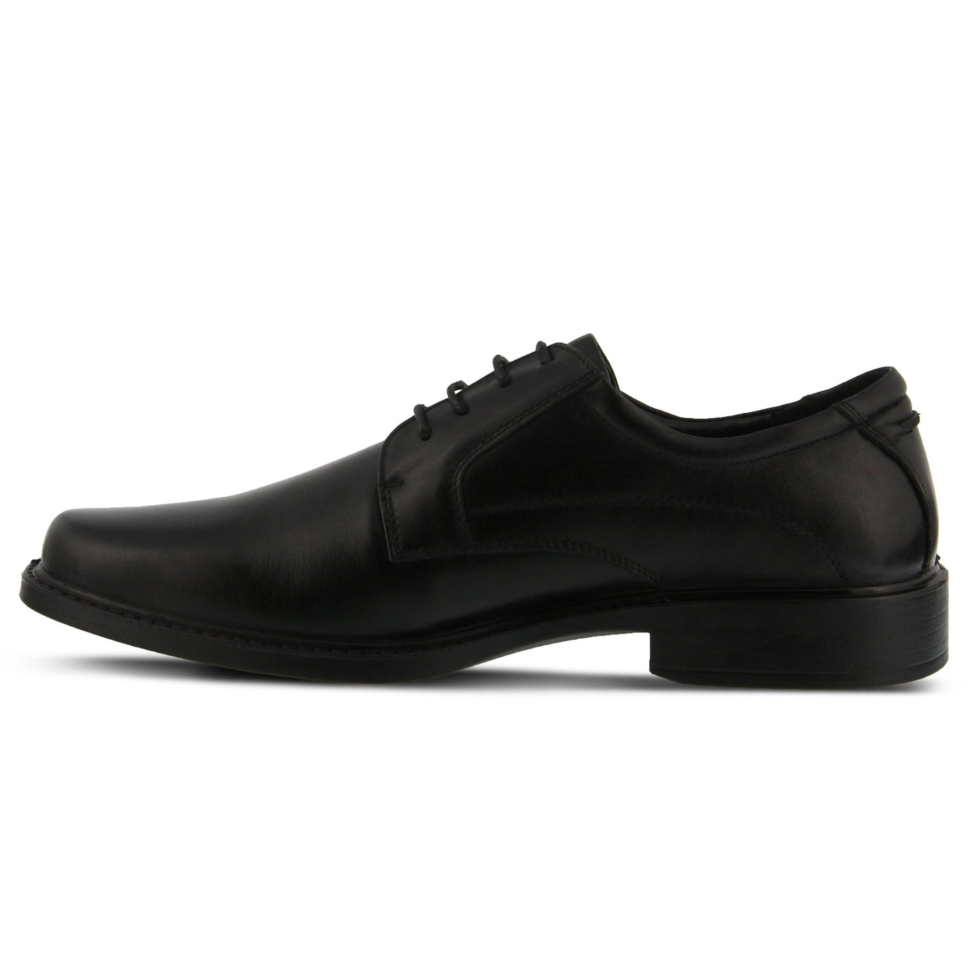 Spring Step Men's Matt Lace-Up Shoe Black EU 39 / US 6-6.5