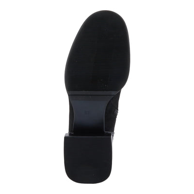 Azura Women's MACHINO Knee-High Boots with Soft Leather, Side Zipper, and Comfortable Block Heel Black EU 36 / US 5.5-6