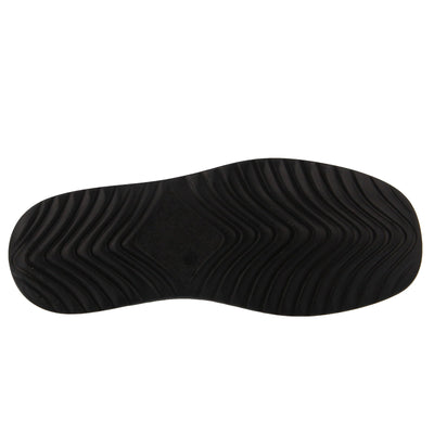 Spring Step mens Enzo Loafer Flat, Black, 9.5-10 US