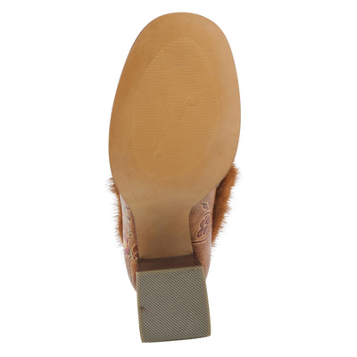 Spring Step L'Artiste Women's Tancy Leather Heel Camel Multi EU 37 / US 6.5-7