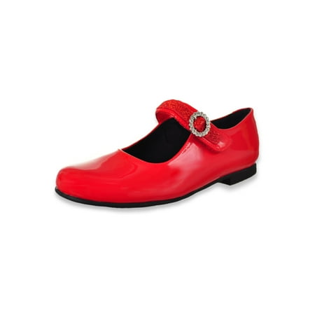 Rachel Shoes Girls  Millie Mary Jane Shoes - red  7 toddler