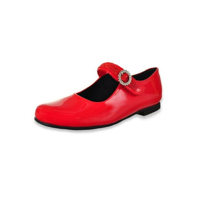 Rachel Shoes Girls  Millie Mary Jane Shoes - red  7 toddler