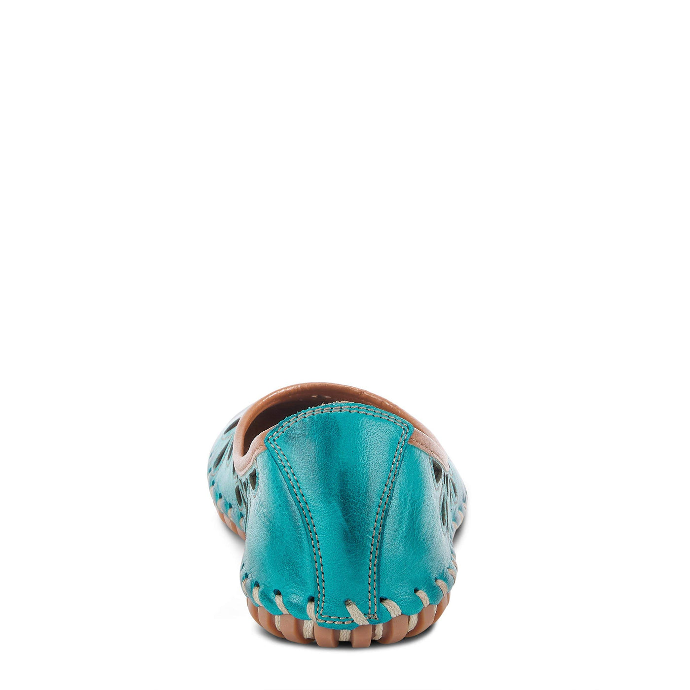 Spring Step Women's Rayely Ballerina Turquoise EU 36 / US 5.5-6