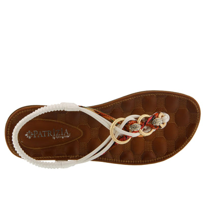 PATRIZIA GADELINA White Multi Shoe US 7.5-8