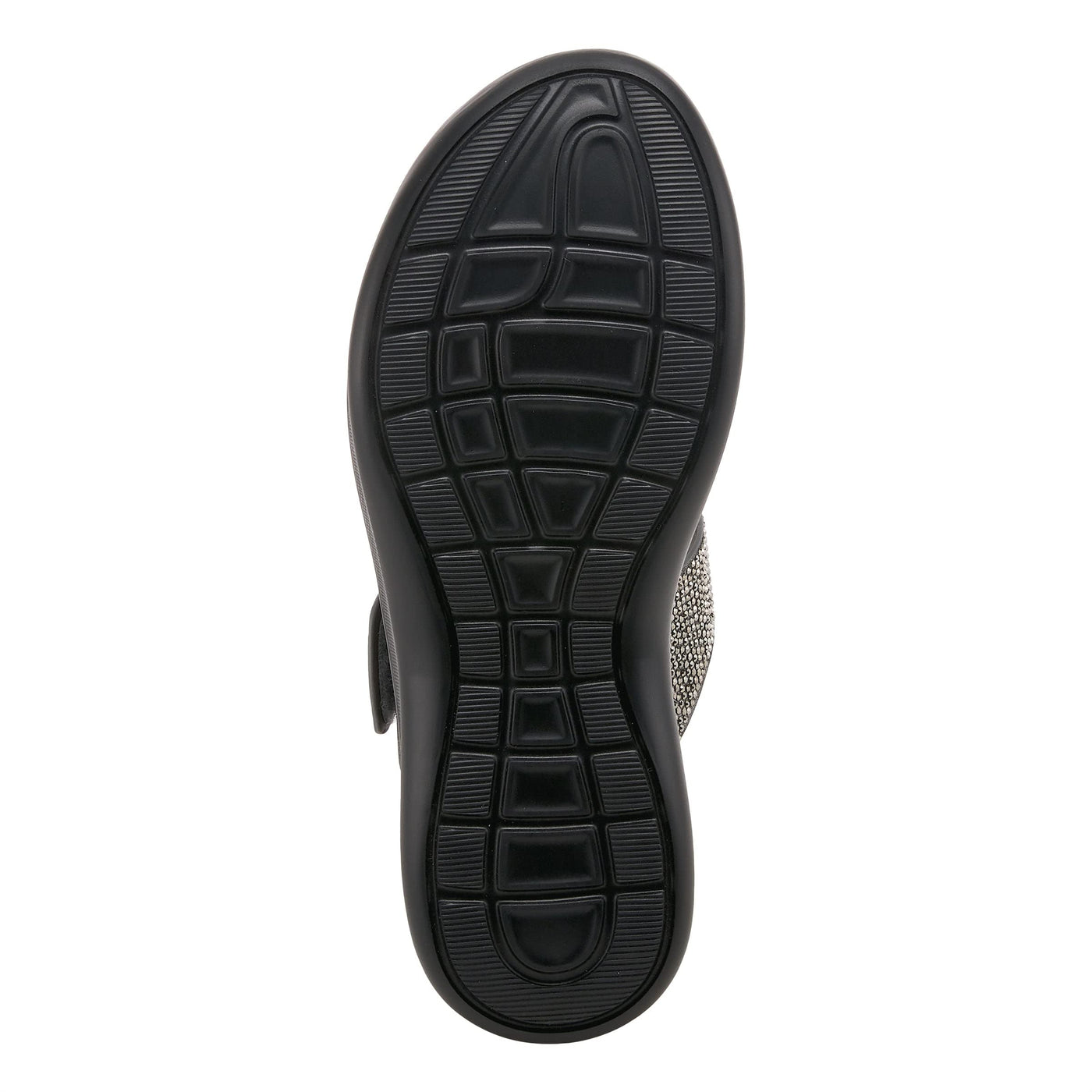 Flexus Women's Bling Slide Sandal Pewter EU 37 / US 6.5-7