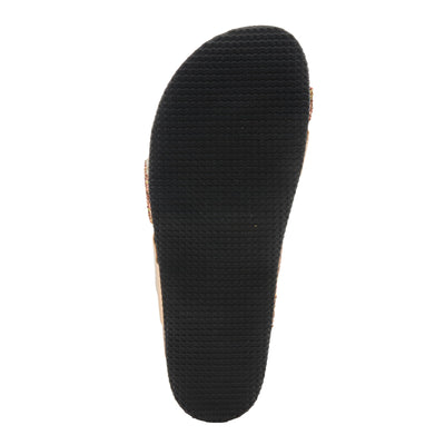 Spring Step BURCH Women's Glamorous Sandals - Glittery Upper, Toe Ring Detail, Cushioned Footbed Copper EU 40 / US 9