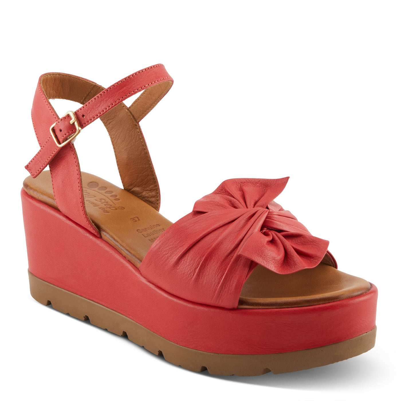 Spring Step Women's Wakefield Sandal, Light Red, 10.5-11