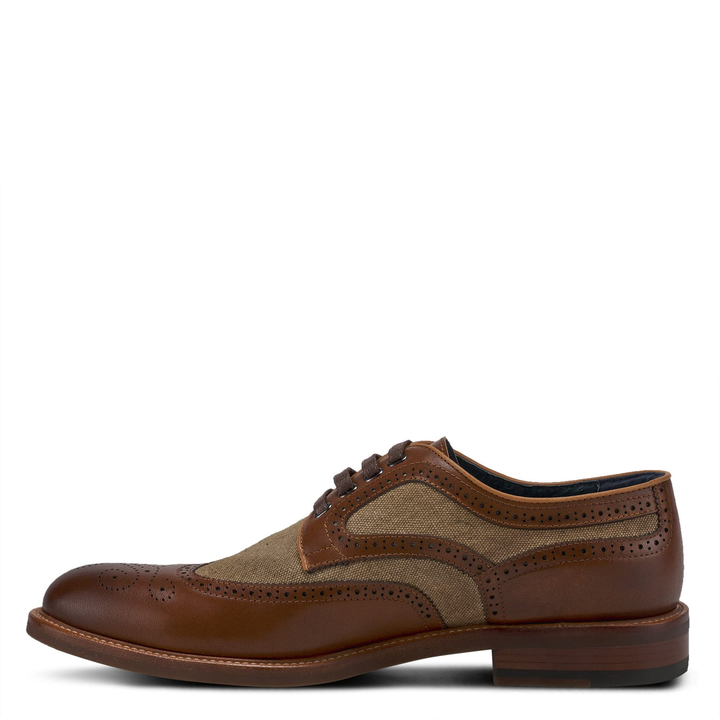 Spring Step Men's Downtown Lace-Up Shoe Cognac Multi EU 43 / US 9.5-10