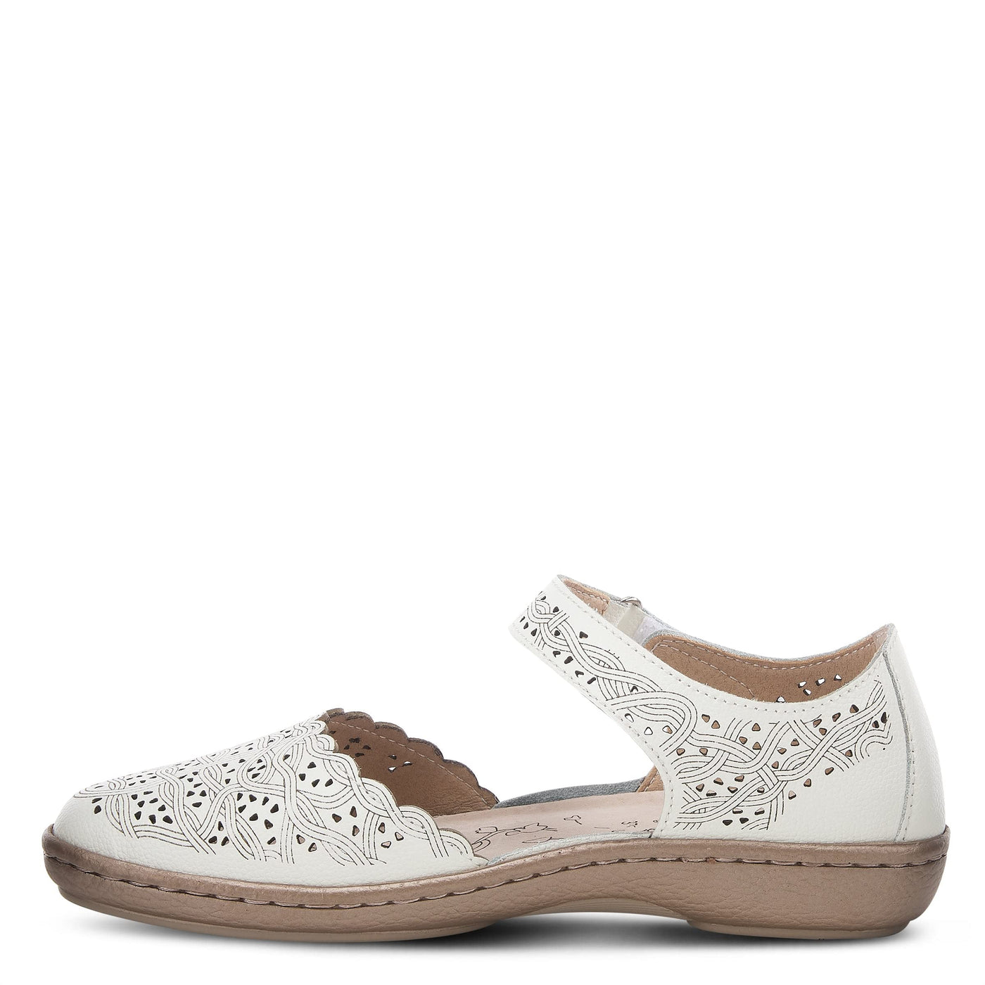 Spring Step Women's Sabriye Wedge White EU 36 / US 5.5-6