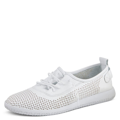 Spring Step Women's Skyharbor Sneaker, White, 9
