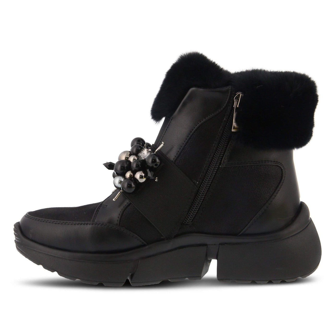 Azura by Spring Step Women's Fashion Boot, Black, 5.5-6