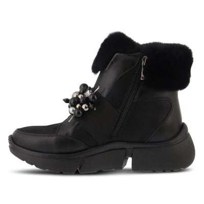 Azura by Spring Step Women's Fashion Boot, Black, 5.5-6