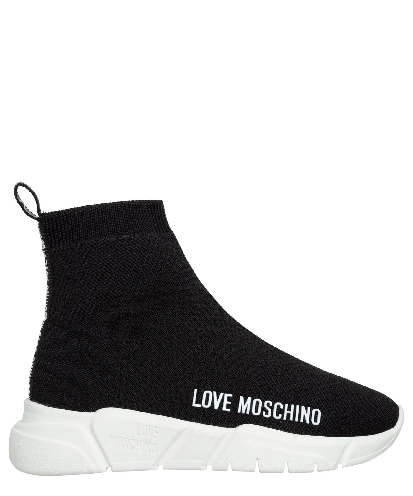 Love Moschino Women high-top Sneakers Black 8 US