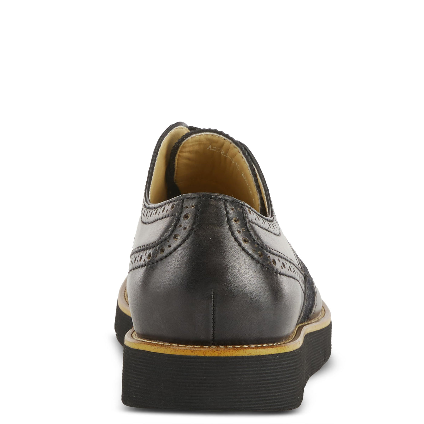 Spring Step L'Artiste Beaufort Oxford Shoes for Men - Leather Shoes with Lace-Up Closure - Mens Shoes for Casual Outdoor Walking - Black EU 44 / US 10.5-11