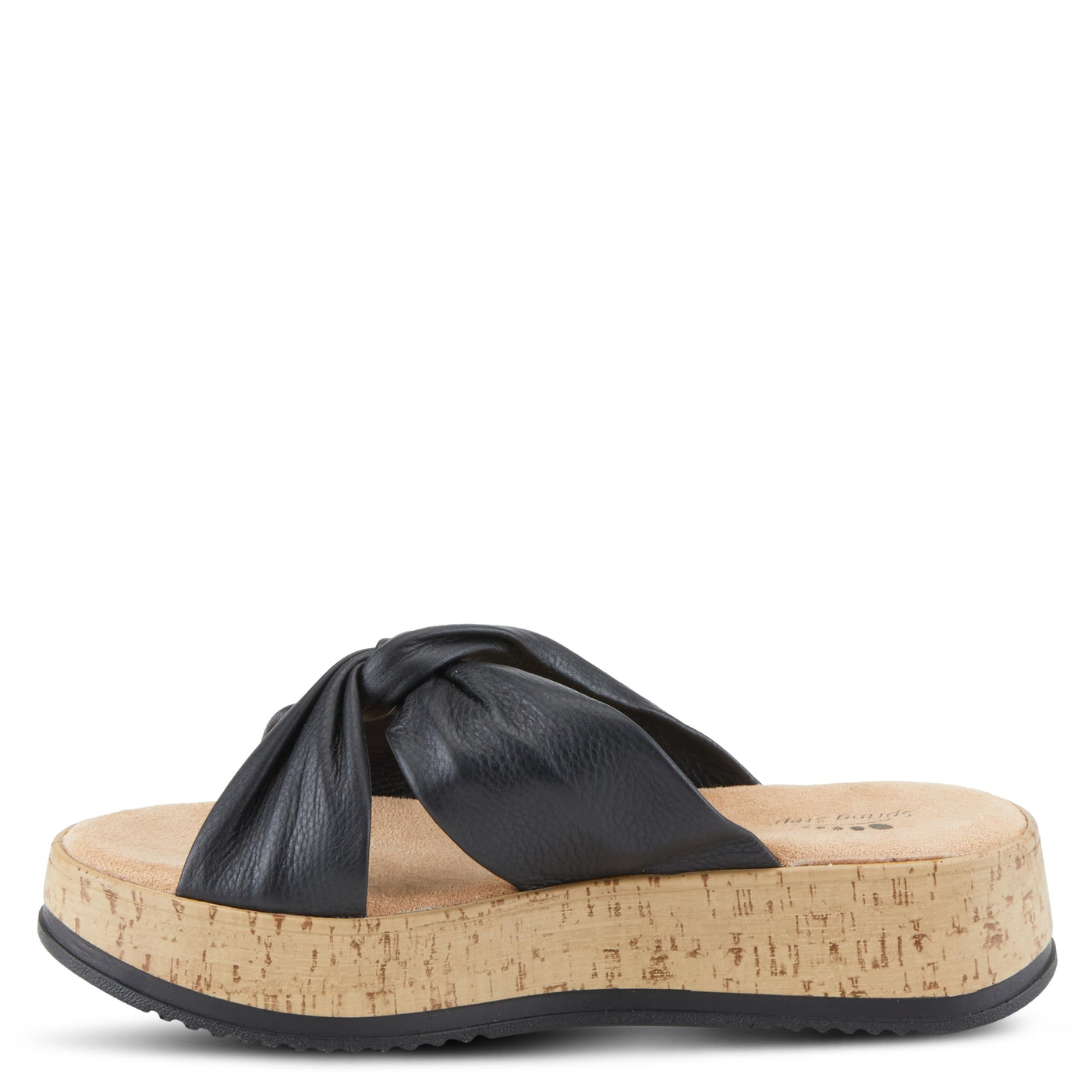 Spring Step Women's EBOSIA Slide Sandal Black EU 39/8.5