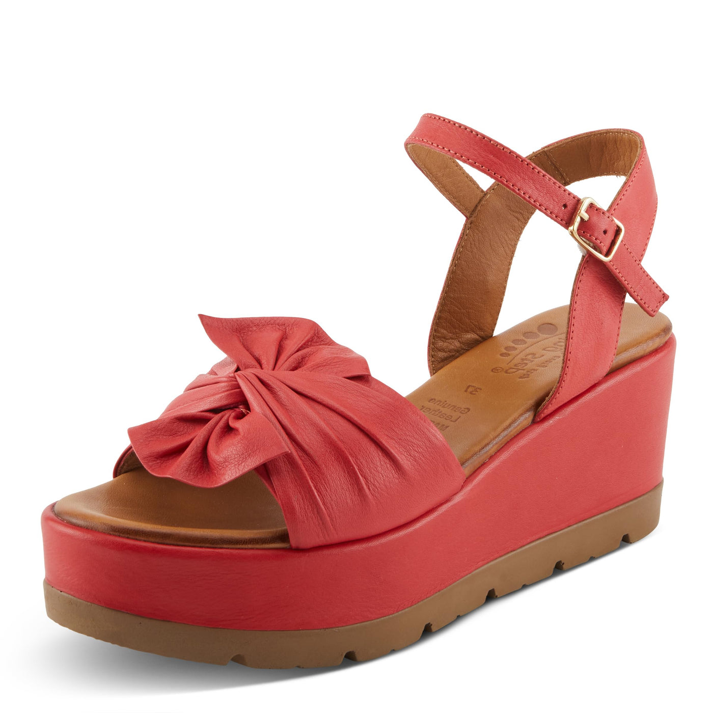 Spring Step Women's Wakefield Sandal, Light Red, 10.5-11