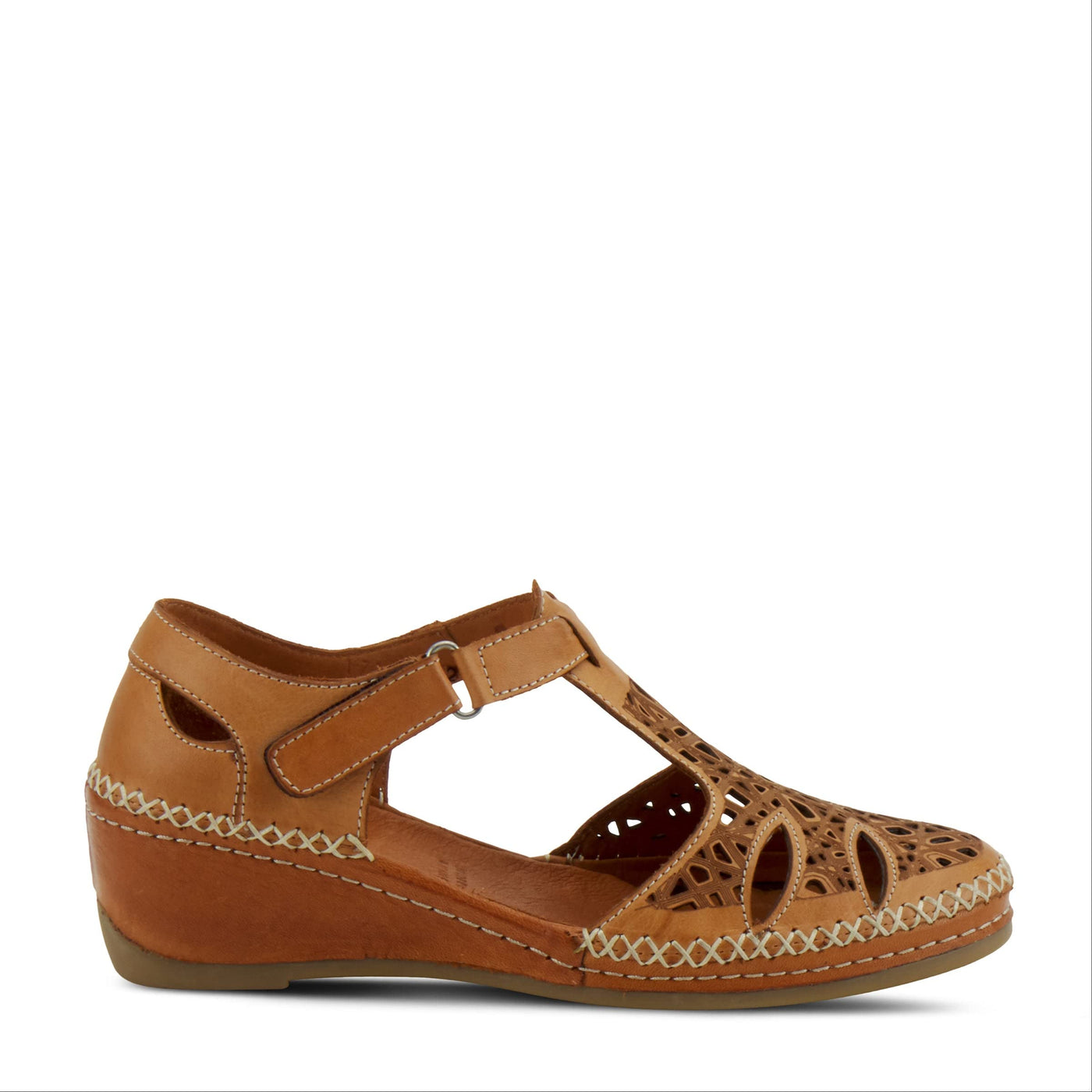 Spring Step Women's Irin T-Strap Shoe Brown EU 41 / US 9.5-10