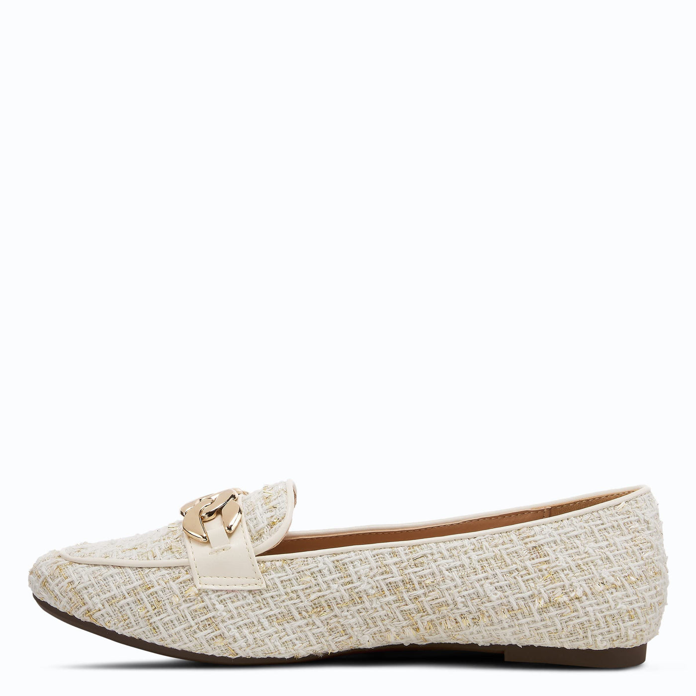 PATRIZIA Women's Boucle Slip-On ShoeOff White EU 38 / US 7.5-8