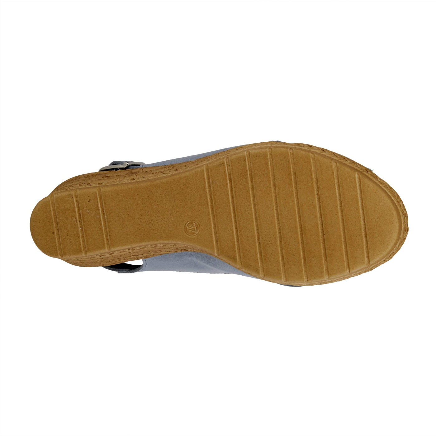 Spring Step Women's GOOSEY Sandal, Blue, 5.5-6