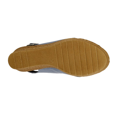 Spring Step Women's GOOSEY Sandal, Blue, 5.5-6