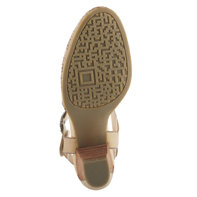 Spring Step L'Artiste Women's Eiloota Sandals Beige EU 37 / US 6.5-7