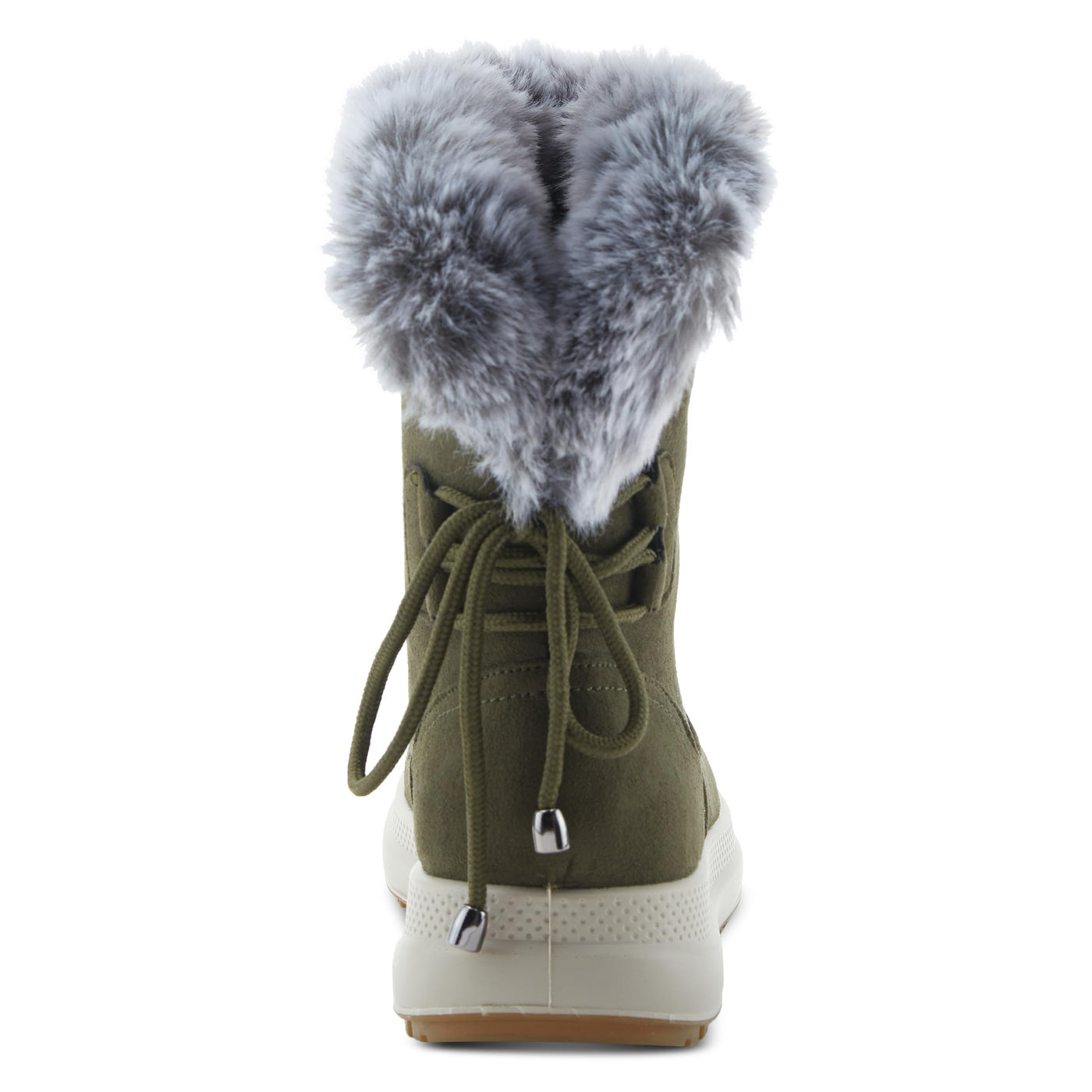 Flexus Women's Snowbird Olive Boots Green EU 38 / US 7.5-8