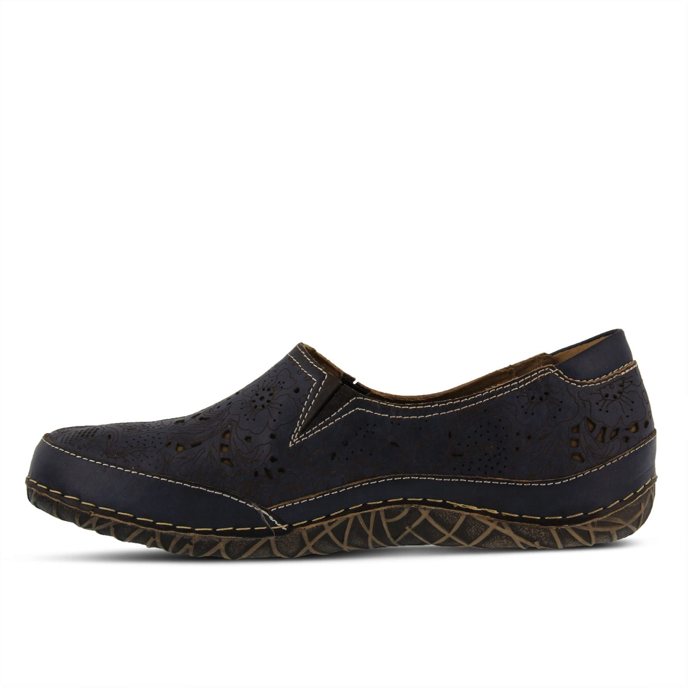 Spring Step L`Artiste Women's Libora Slip-On Shoe Navy EU 41 / US 9.5-10