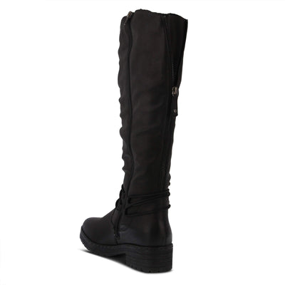Spring Step womens Mid Calf Boot, Black, 9.5-10 US