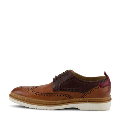 Spring Step Men's Maximus Lace-Up Shoe Camel Multi EU 41 / US 8-8.5