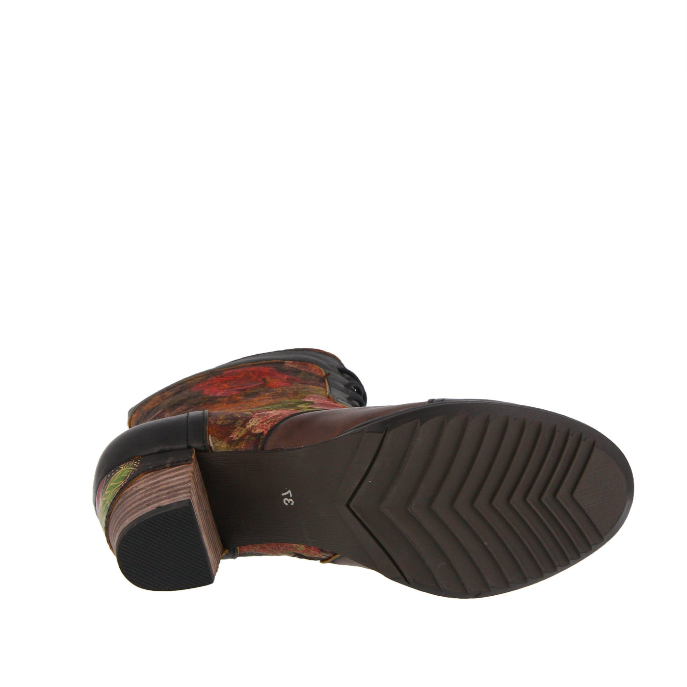 L'Artiste by Spring Step CHARMING BLACK MULTI Shoe US 5.5-6