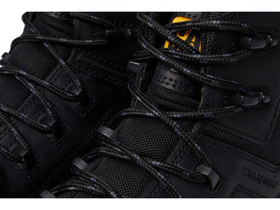 Caterpillar Invader Hiker Waterproof Composite Toe Work Boot Men Black