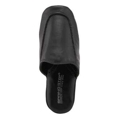 Spring Step Men Men's Nigel Leather Slipper Black EU 44 / US 10.5-11