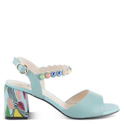 Azura Women's Legendary Slingback Sandal Blue EU 42 / US 10.5-11