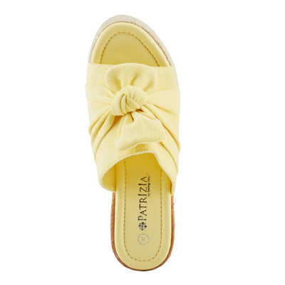 PATRIZIA Women's BELLALUCE Slide Wedge Sandals Yellow EU 41 / US 9.5-10